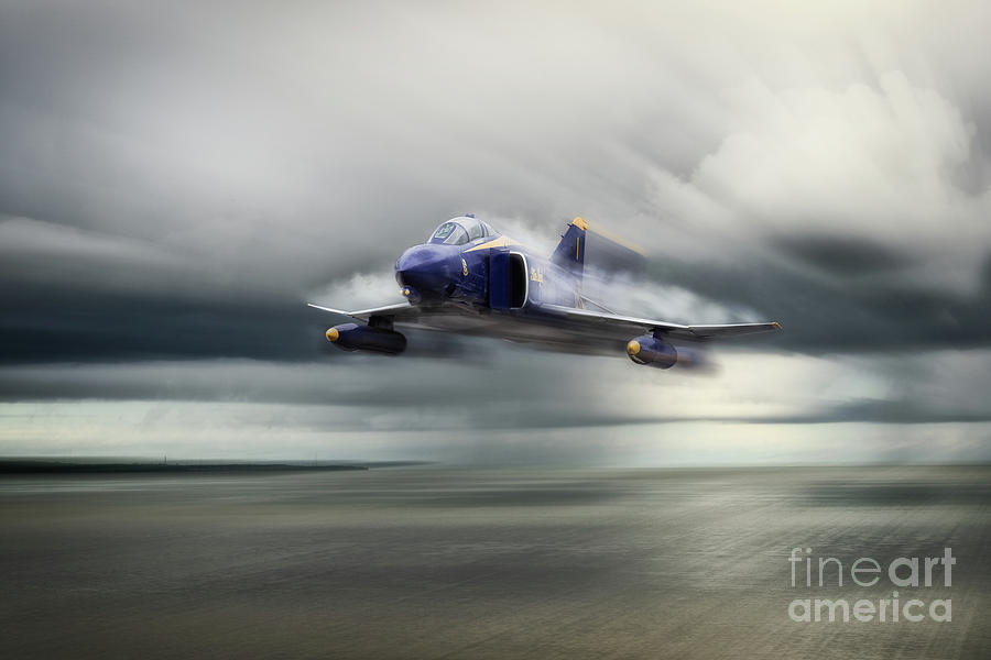 Blue Angel Flight Leader Digital Art by Airpower Art