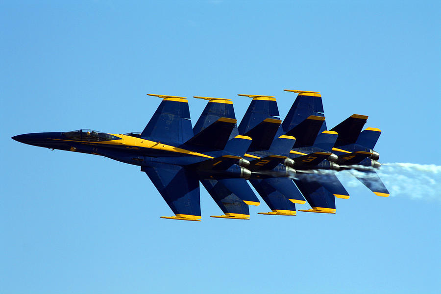 Blue Angels 1-4 Photograph by Strato ThreeSIXTYFive
