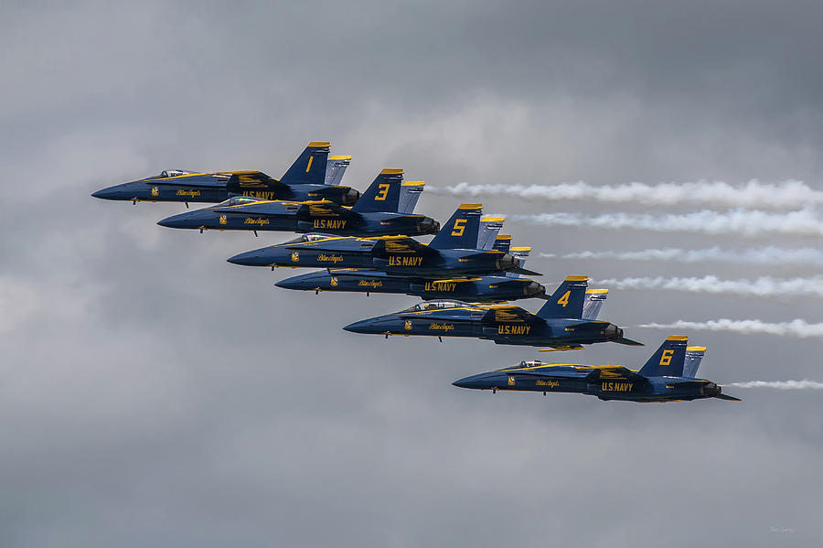 Blue Angels 1 Photograph by Scott Hoarty - Fine Art America