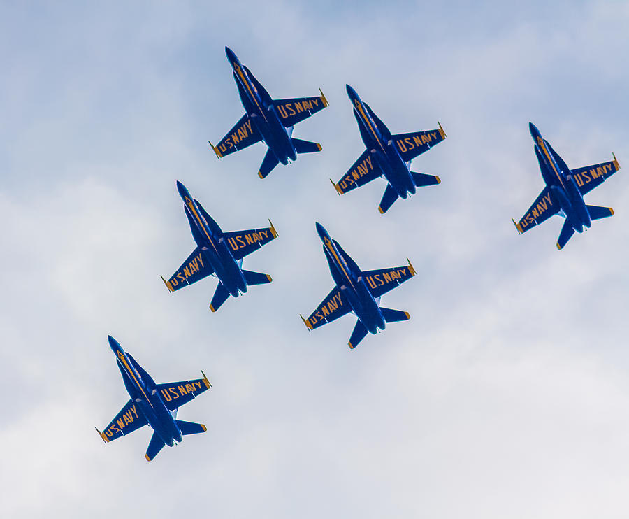 Blue Angels 2 Photograph by Brian MacLean