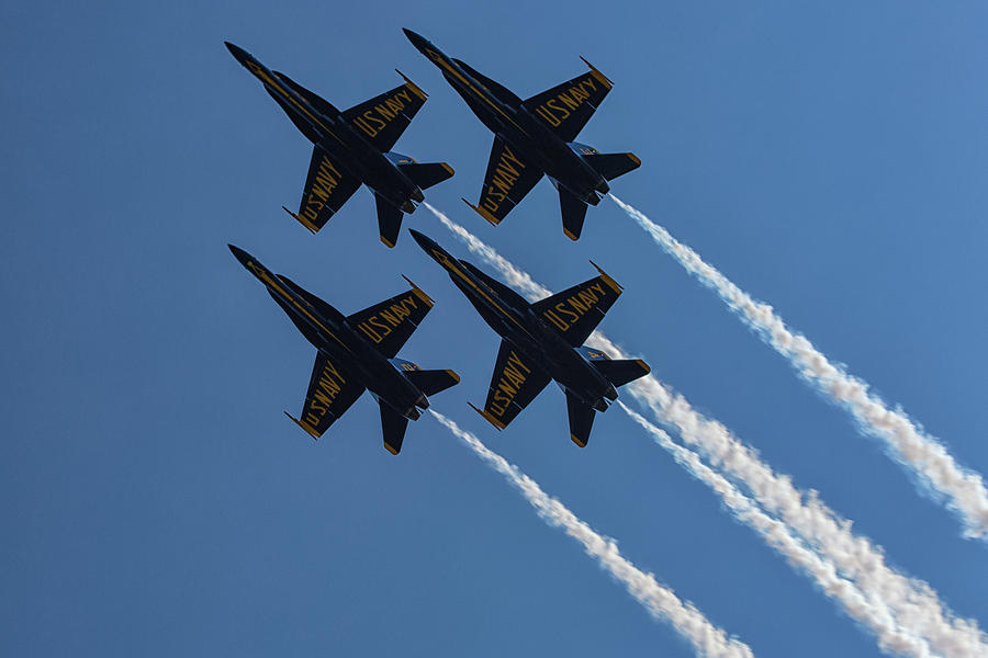 Blue Angels 2 Photograph by Heather Kenward
