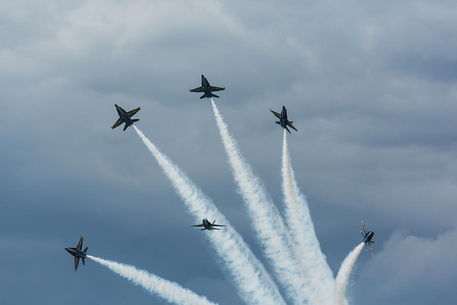 Blue Angels 57 Photograph by John Brueske - Fine Art America