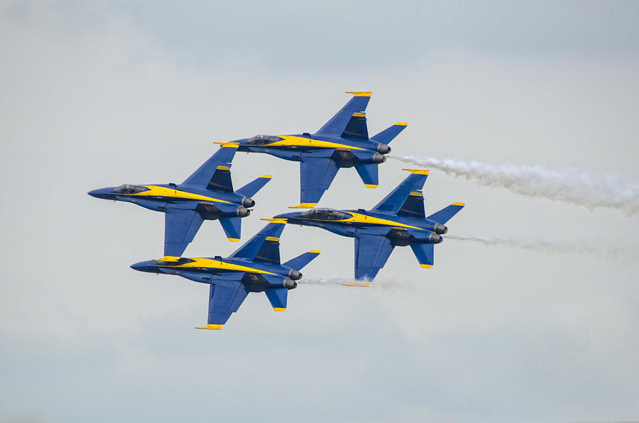 Blue Angels Photograph by Donna Doherty