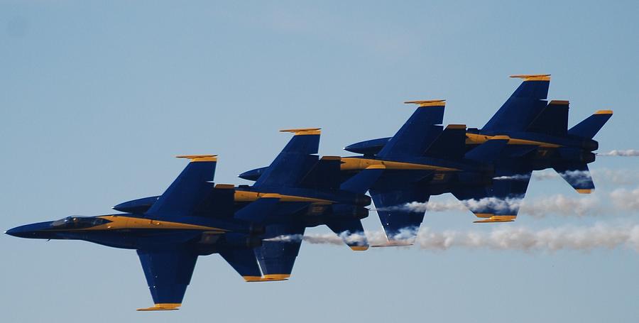 Blue Angels Photograph by Renee Holder