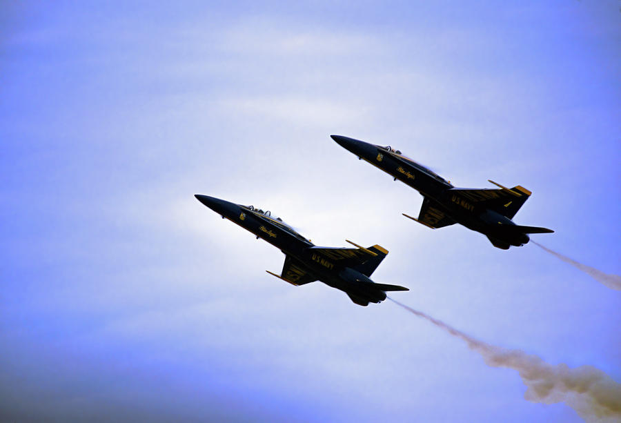 Blue Angels Photograph by Sally Weigand