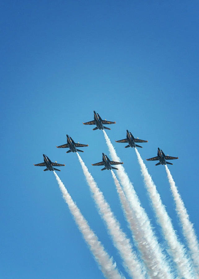 Blue Angels Photograph by Travis Rogers