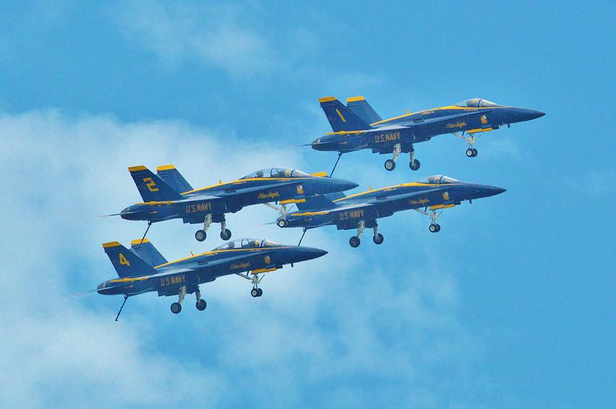 Blue Angels Photograph by Billy Beck