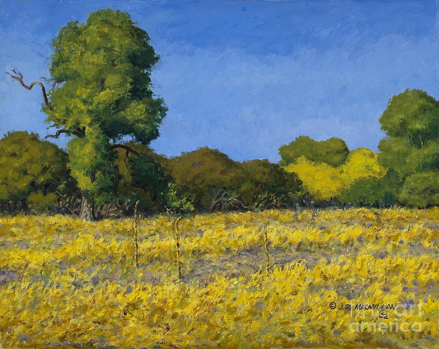 Blue August Afternoon Painting by James Robert MacMillan - Fine Art America