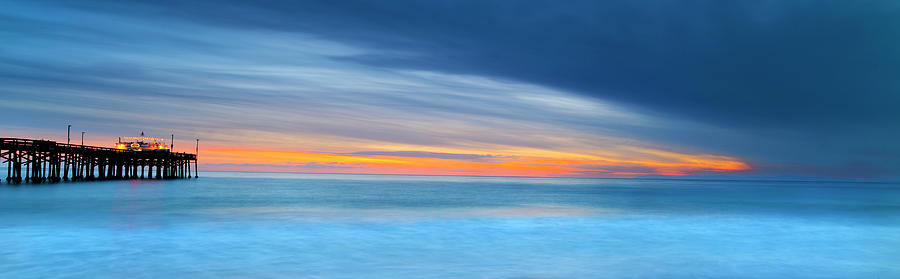 Blue Balboa Pastels Photograph by Sean Davey