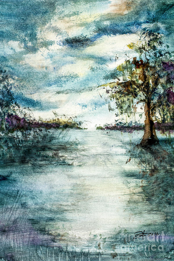 Blue Bayou Painting by Francelle Theriot