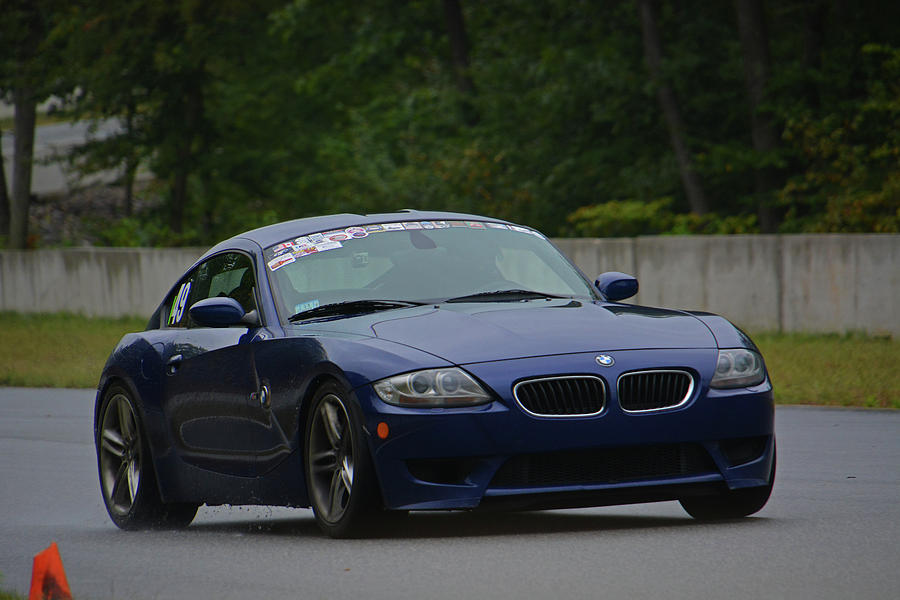 Blue Bimmer Photograph by Mike Martin
