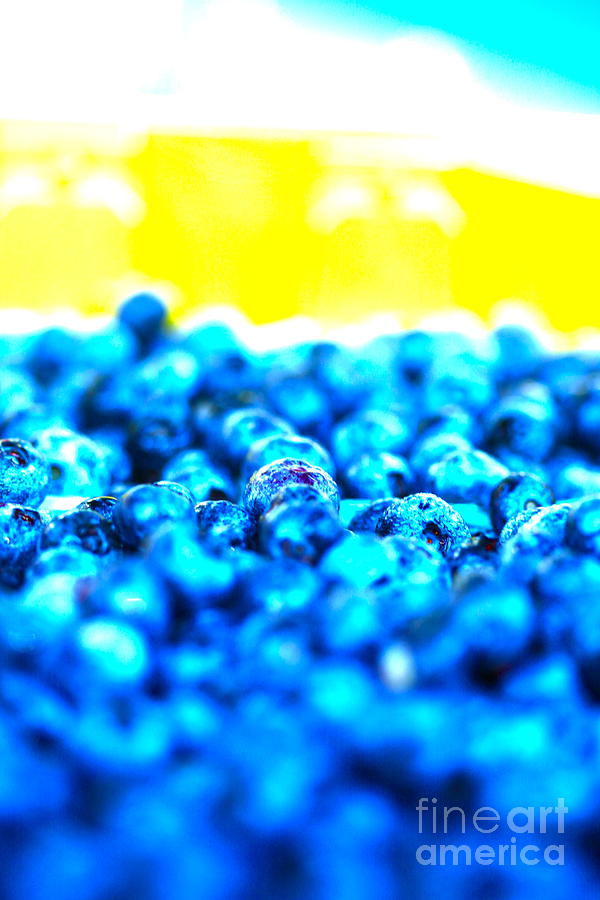 Blue Blur Photograph by Nadine Rippelmeyer