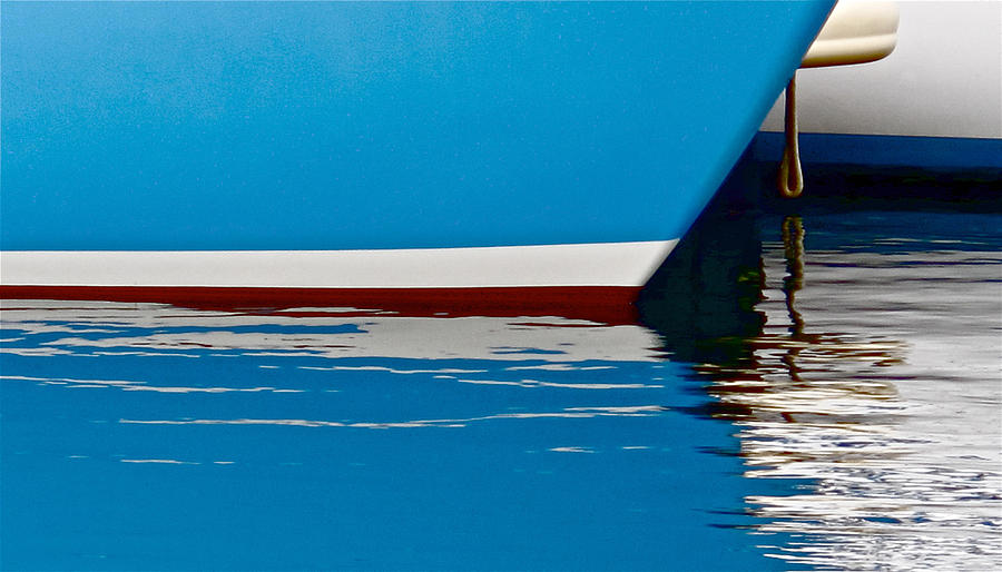 Blue Boat Dream Photograph by Cedona Holly - Fine Art America