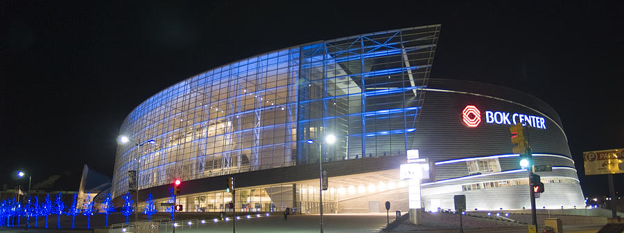 Blue - BOK Center Photograph by William Lea - Fine Art America