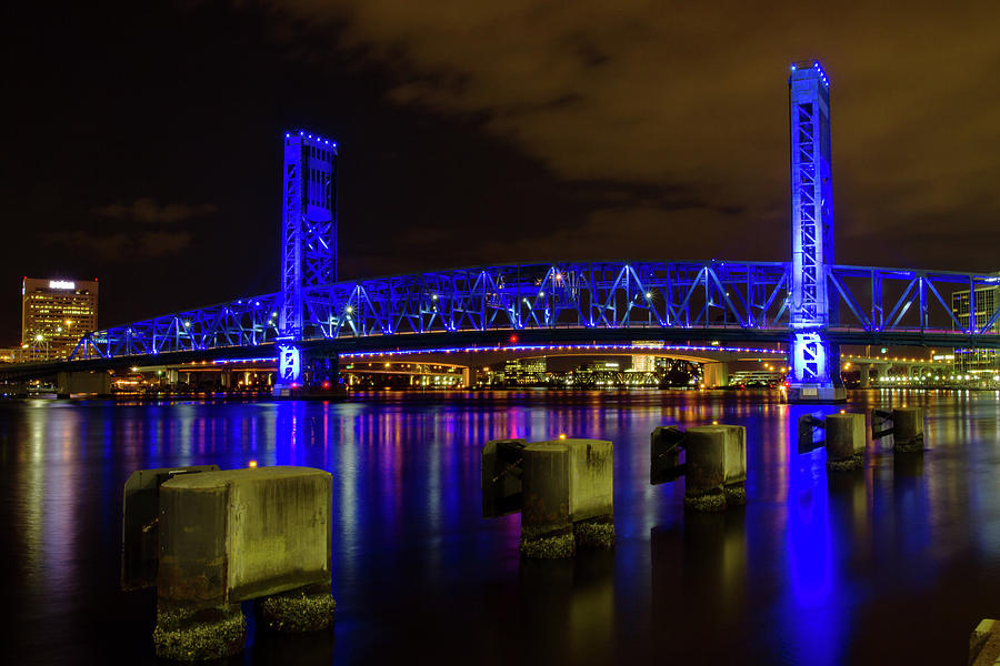 Blue Bridge 1 Photograph by Arthur Dodd