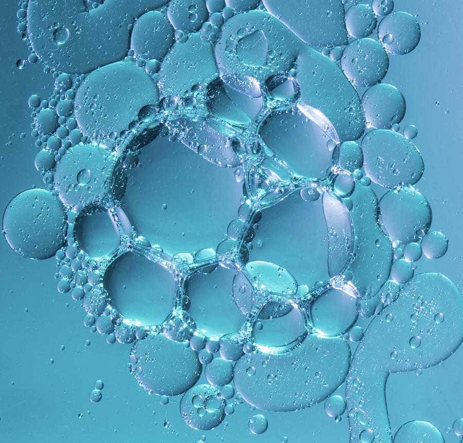 Blue Bubble Jewels Photograph by Dee Carpenter - Fine Art America