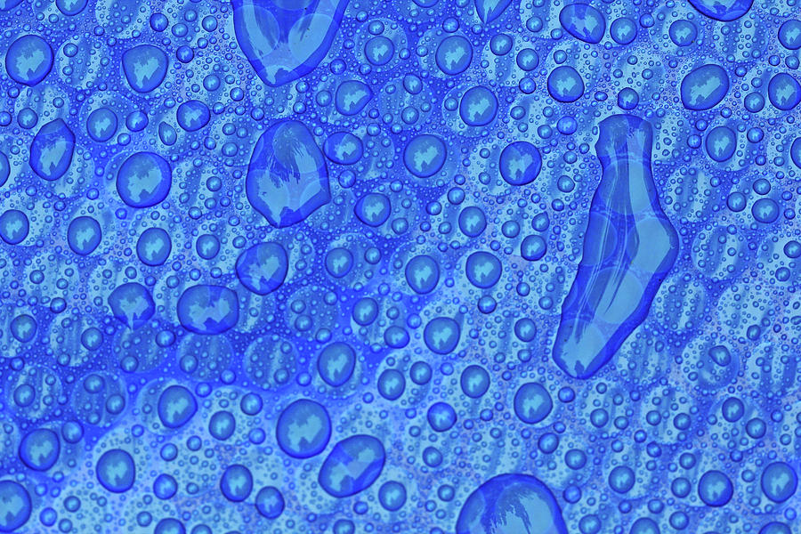 Blue Bubbles Photograph by Debbie Oppermann