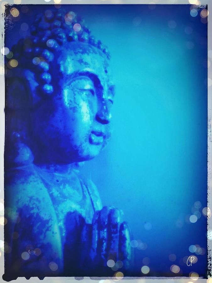 Blue Buddha Photograph by Christine Paris