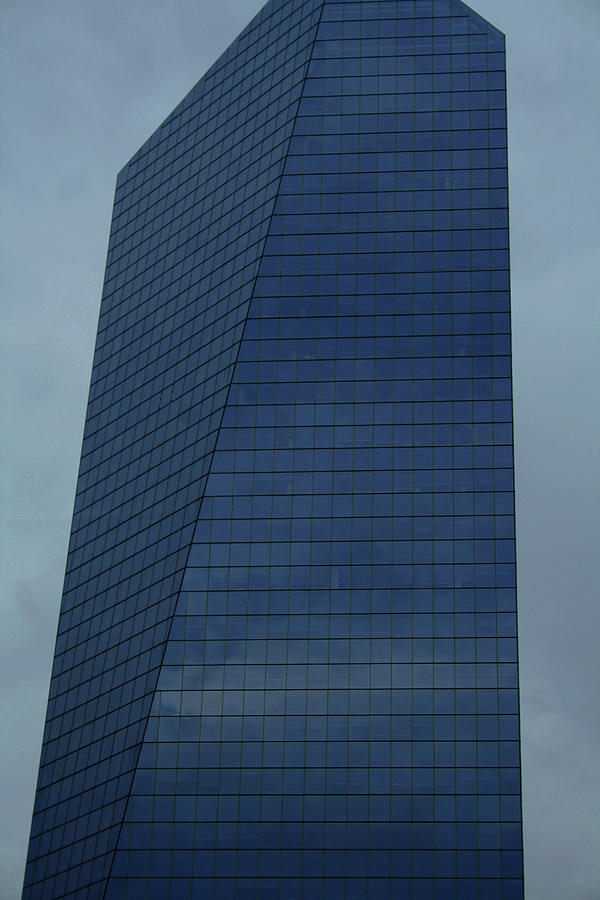 Blue building Photograph by Linda Sannuti