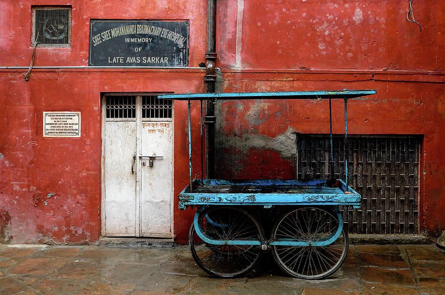 Blue Cart Photograph by M G Whittingham