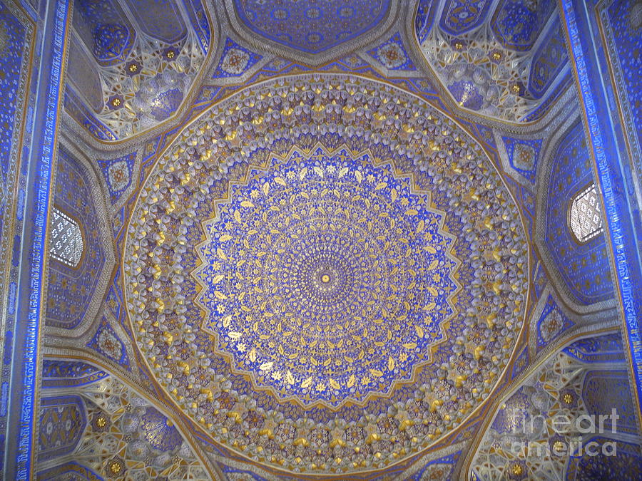 Blue Ceiling Photograph by Mini Arora