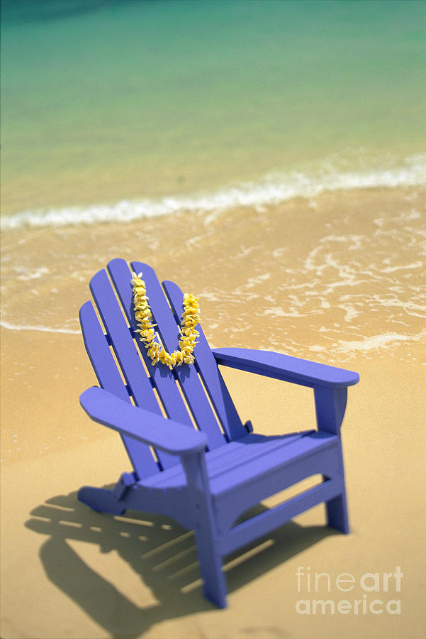 Blue Chair Photograph by Dana Edmunds - Printscapes