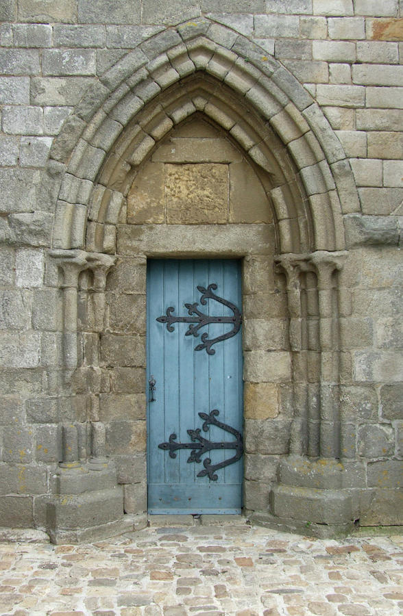 Blue Church Door Photograph by Helen Jackson