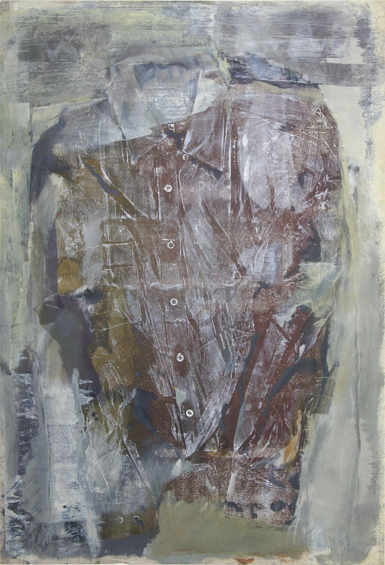 Blue Collar Series II Mixed Media by Charles Mitchell