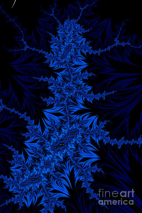 Blue Creeper Digital Art by Steve Purnell