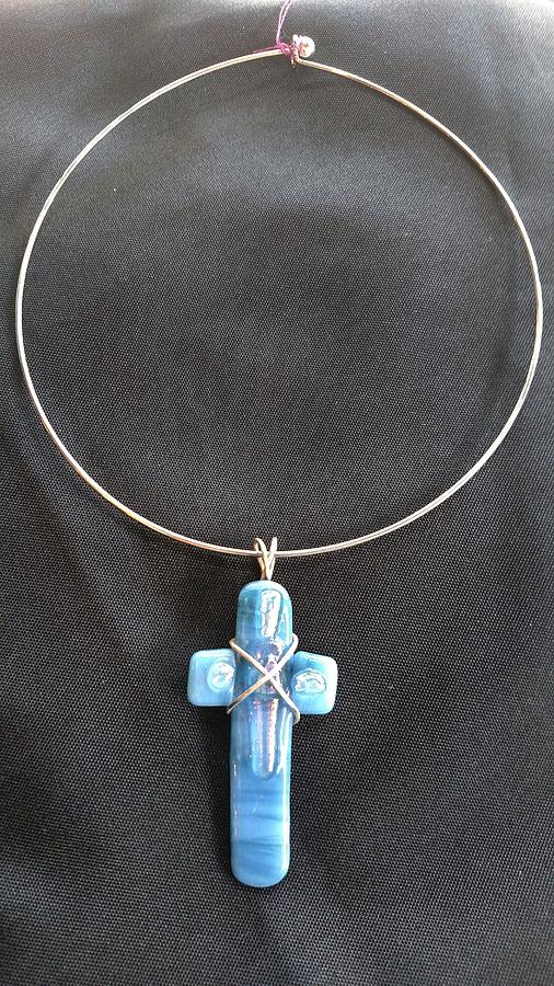 Blue Cross Jewelry by Lori Jacobus-Crawford