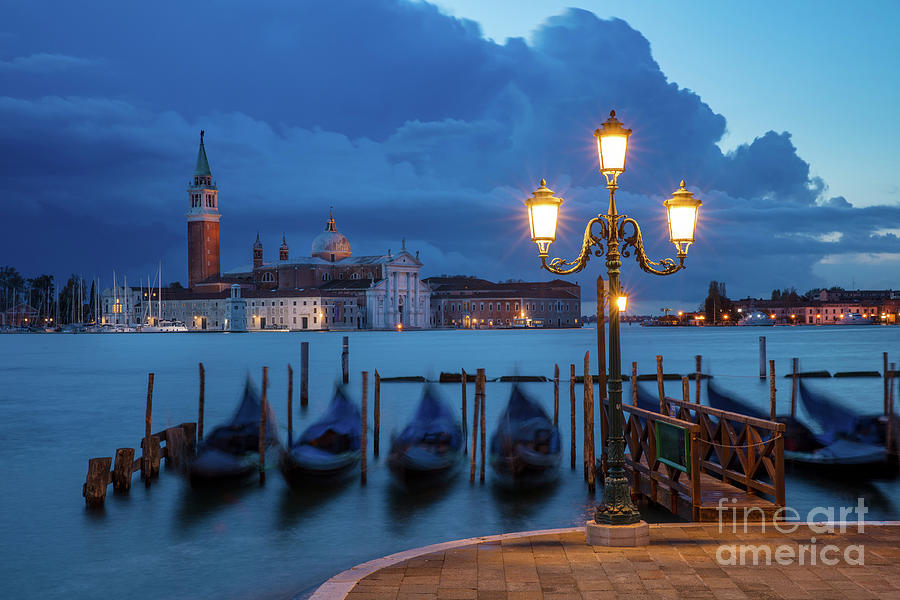 Blue Dawn Over Venice Photograph by Brian Jannsen