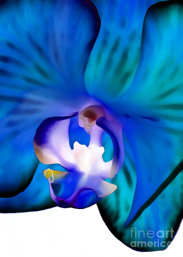 Blue Daydream Digital Art by Krissy Katsimbras