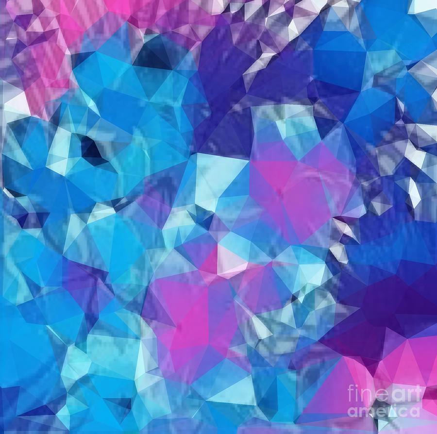 Blue Dazzle  Digital Art by Gayle Price Thomas