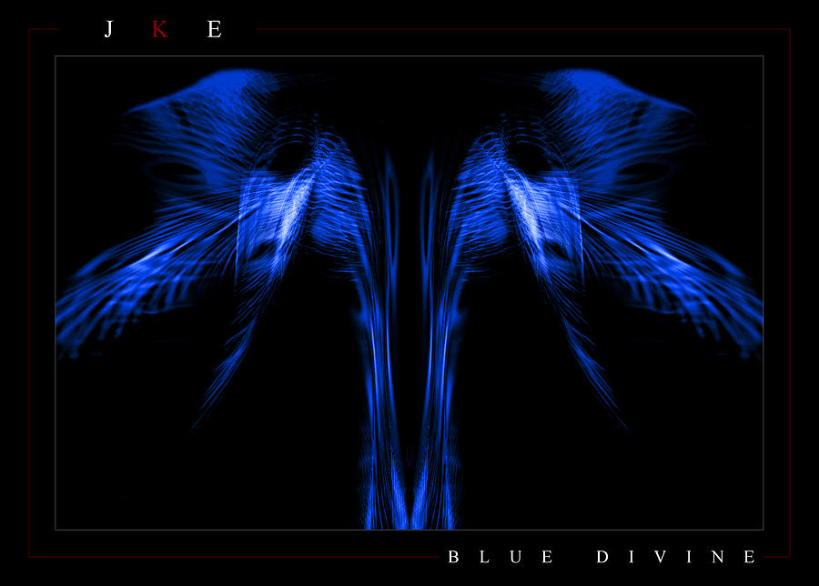 Abstract Photograph - Blue Divine by Jonathan Ellis Keys