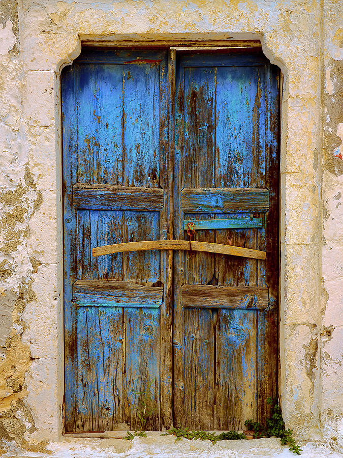 Blue Door 2 Photograph by Dominic Piperata