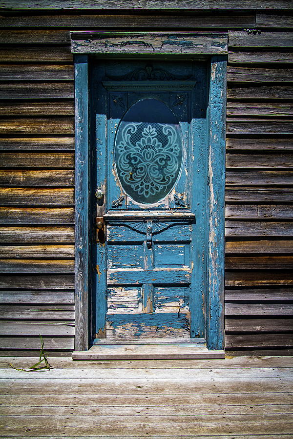 Blue Door Photograph by Chuck De La Rosa