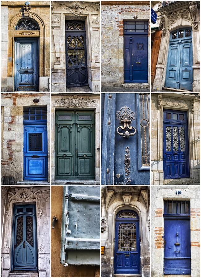 Blue Door Collection Photograph by Georgia Fowler