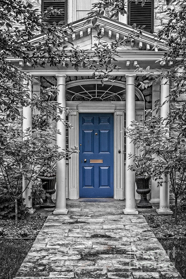 Door Photograph - Blue Door by Gene Healy