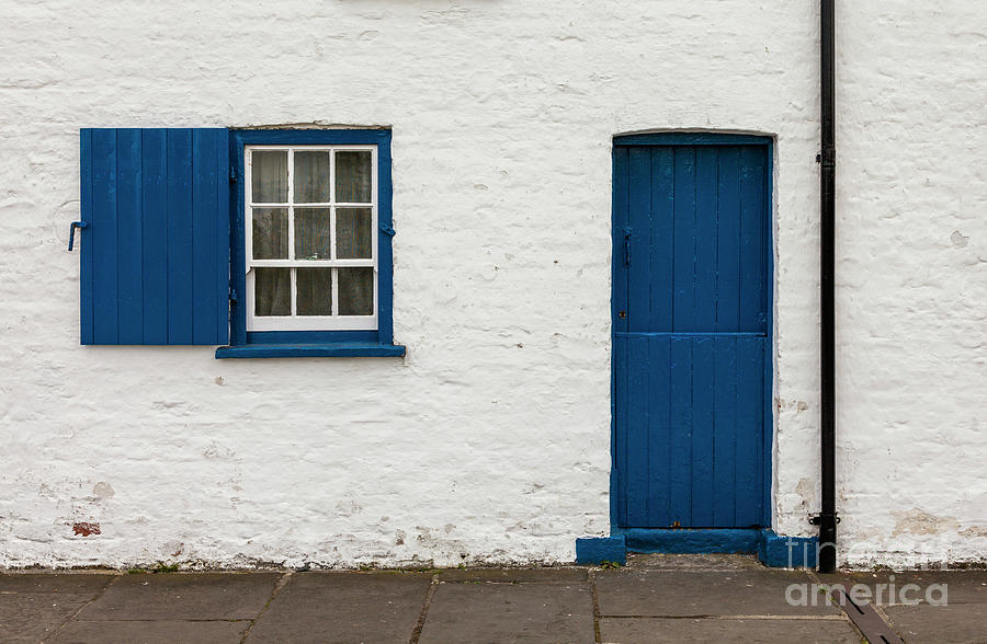 Blue Door Photograph by Jim Orr