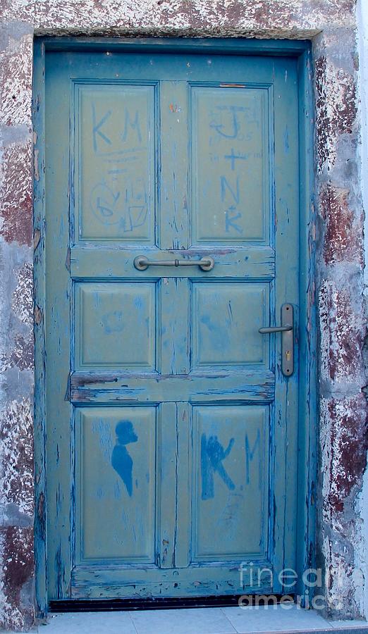 Blue Door Photograph by Jody Frankel