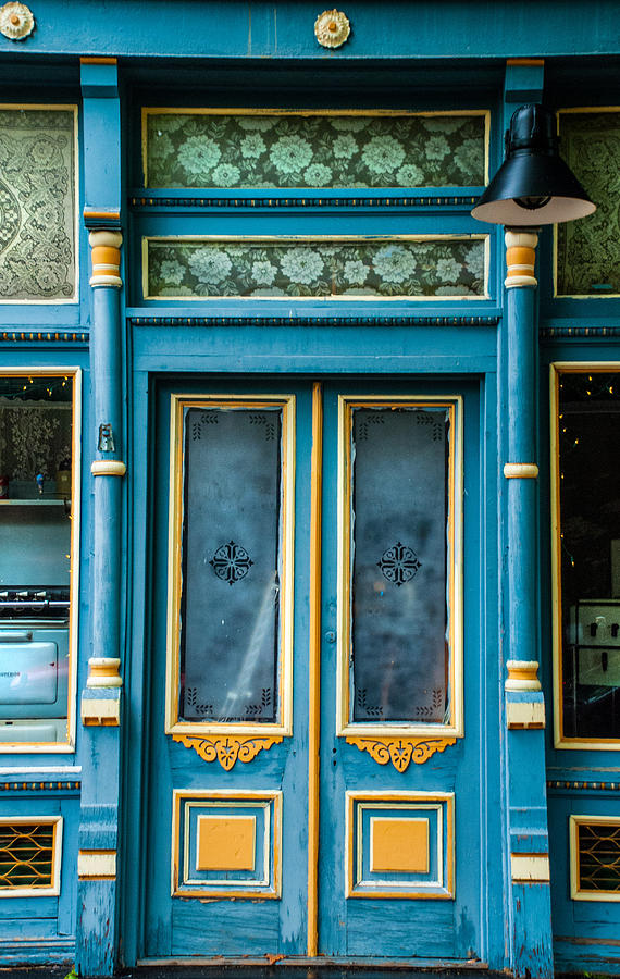 Blue Door Photograph by Jolynn Reed