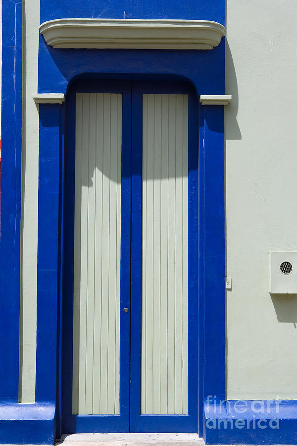Blue Door Photograph by Juan Silva