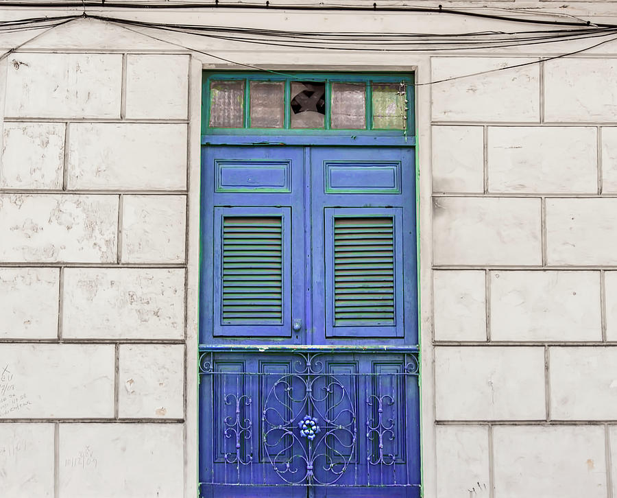 Blue Door Photograph by Kandy Hurley