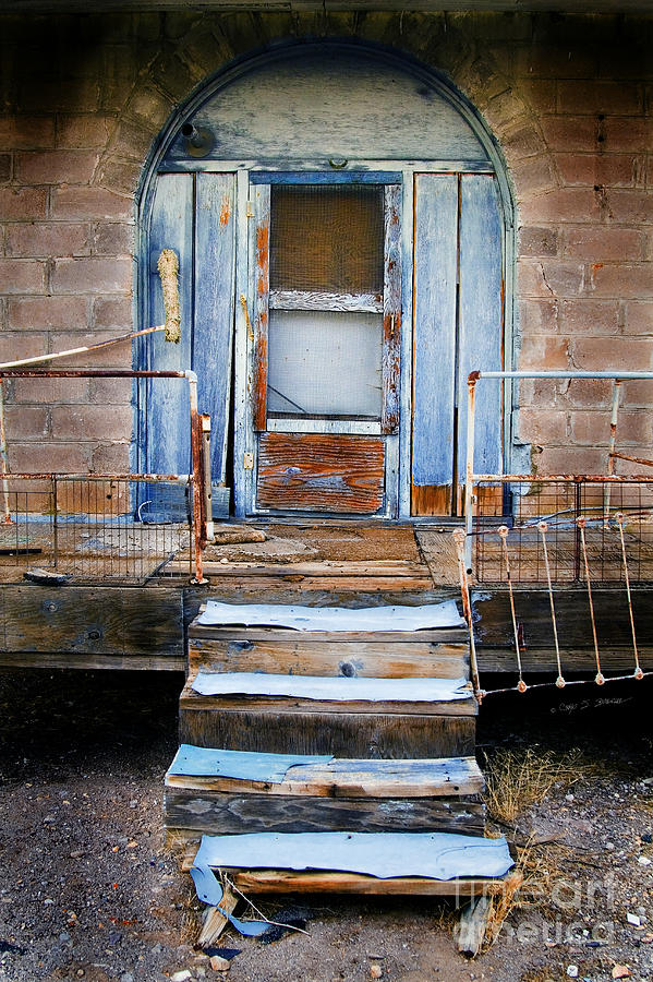 Blue Door of Riley Photograph by Craig J Satterlee