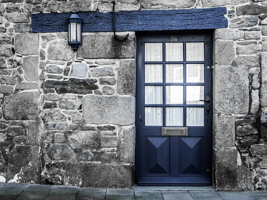 Blue Doorway Photograph by Helen Jackson
