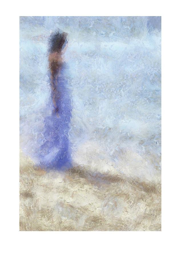 Blue Dream. Impressionism. Ltd Edition of only 25 Fine Art Giclee Prints Photograph by Jenny Rainbow