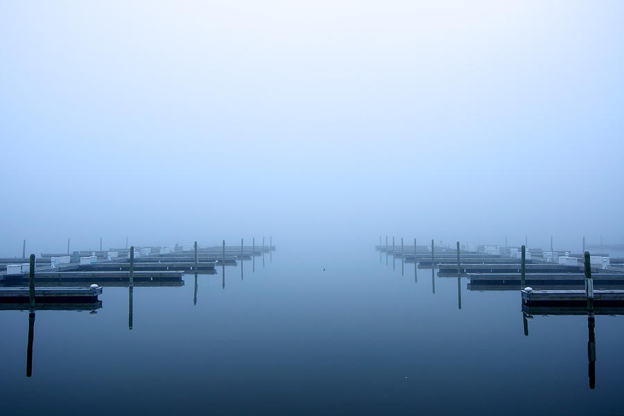 Blue Fog Photograph by Josh Eral