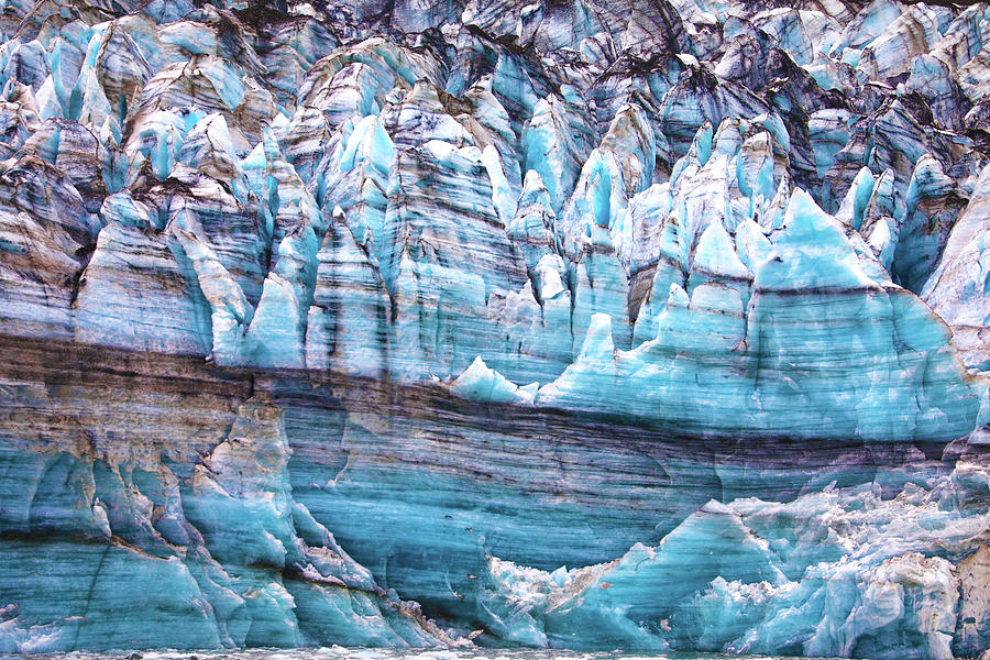 Blue Glacier Ice Photograph by Mitch Cat