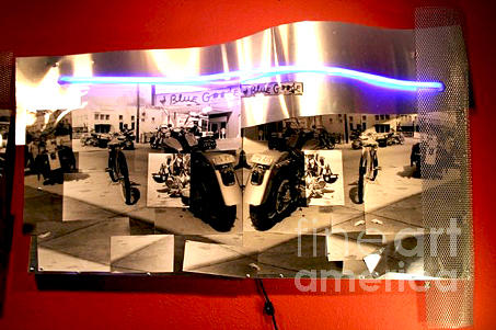 Blue Goose Mixed Media by Kasey Jones Blue Goose Mixed Media by Kasey Jones
