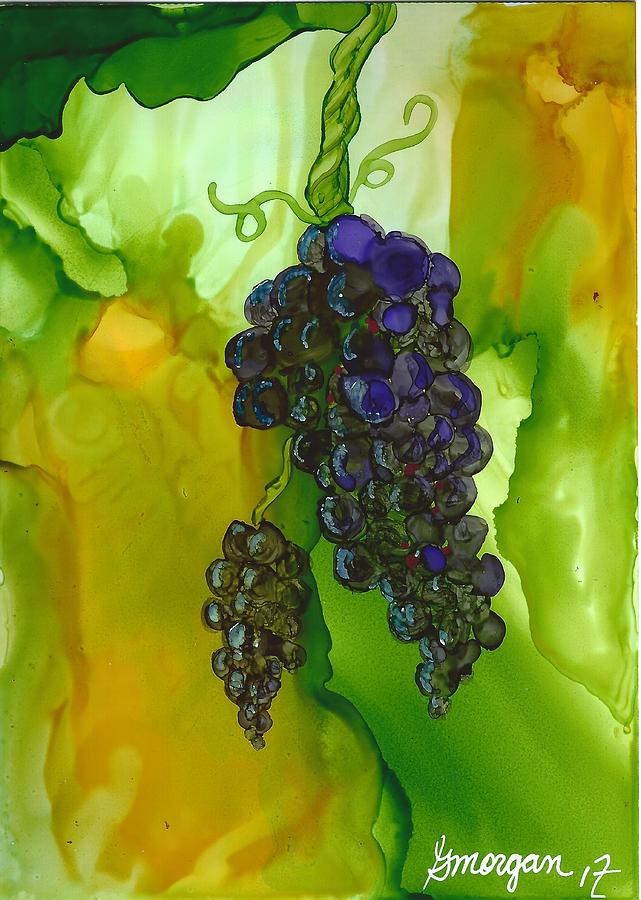 Blue Grapes by Gerry Morgan Blue Grapes by Gerry Morgan